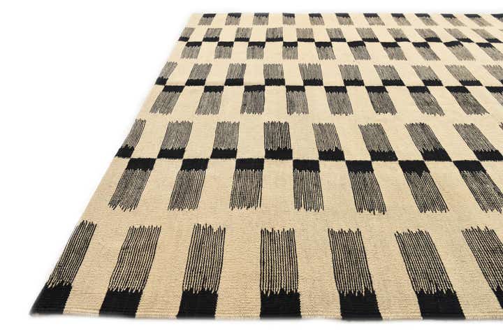 5' 6 x 7' 8 Hand Woven Kilim Modern Wool Rug