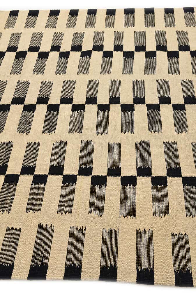 5' 6 x 7' 8 Hand Woven Kilim Modern Wool Rug