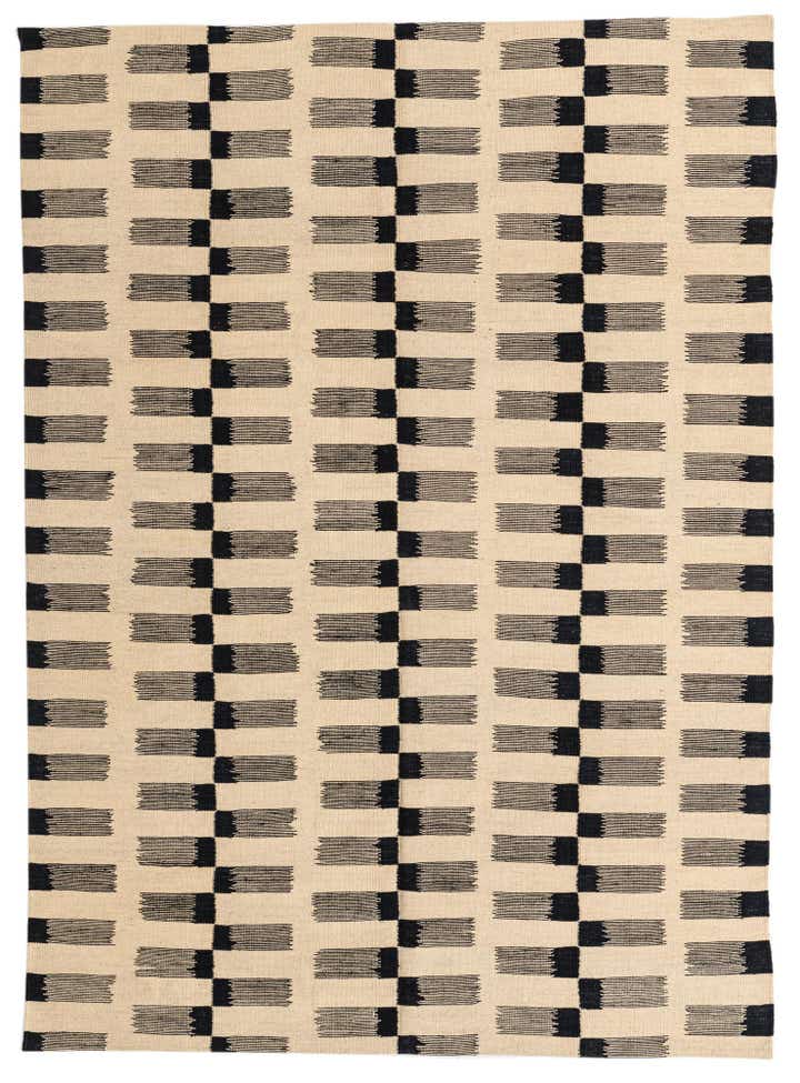 5' 6 x 7' 8 Hand Woven Kilim Modern Wool Rug