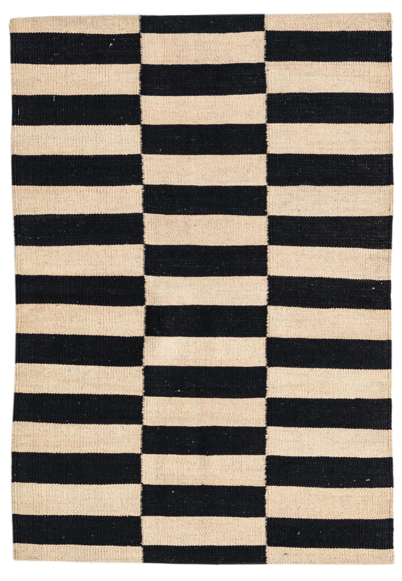 2' 7 x 3' 10 Hand Woven Kilim Modern Wool Rug