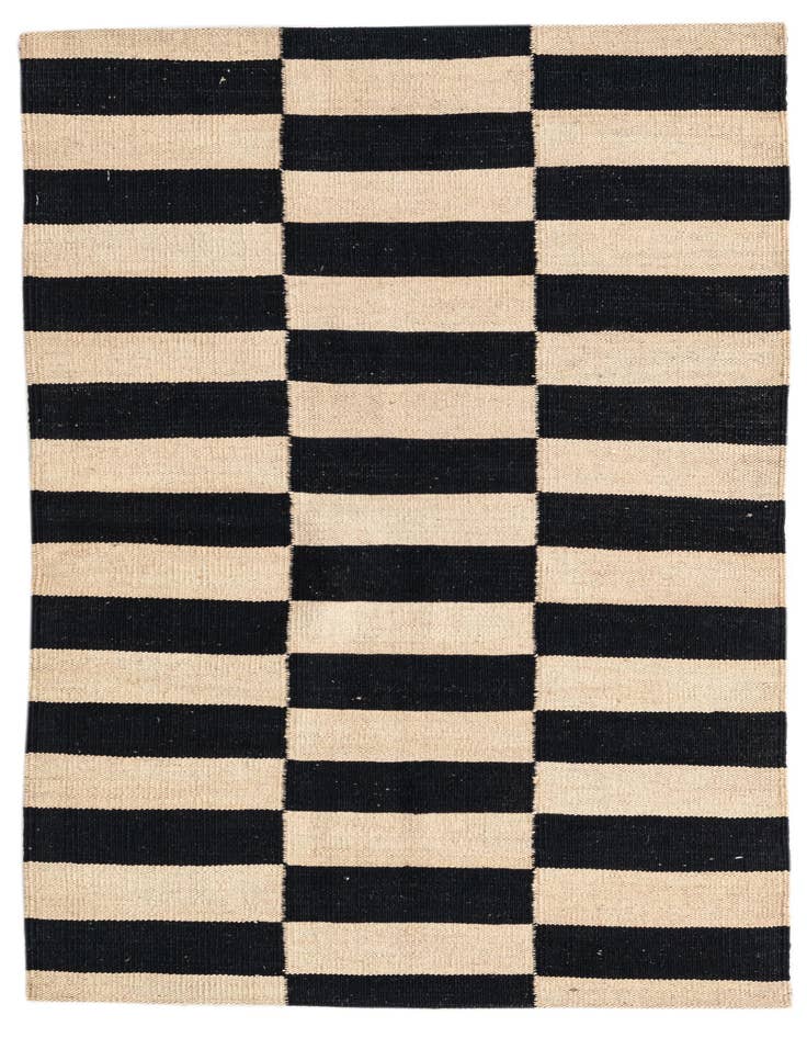 Detail image of 2' 7 x 3' 10 Hand Woven Kilim Modern Wool Rug