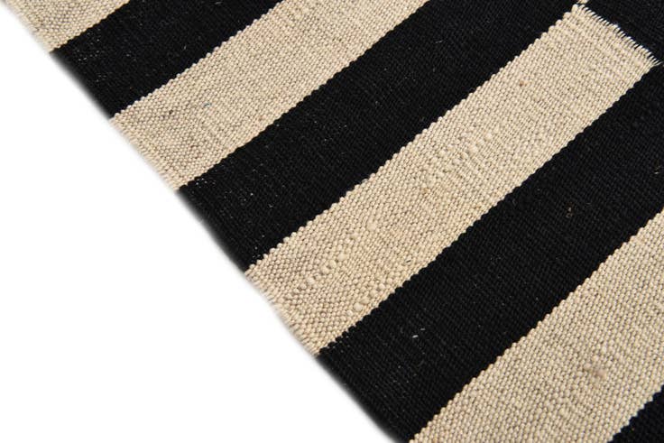 Detail image of 2' 6 x 3' 11 Hand Woven Kilim Modern Wool Rug