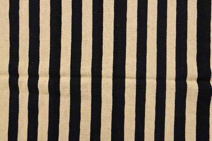 5' 7 x 7' 8 Hand Woven Kilim Modern Wool Rug