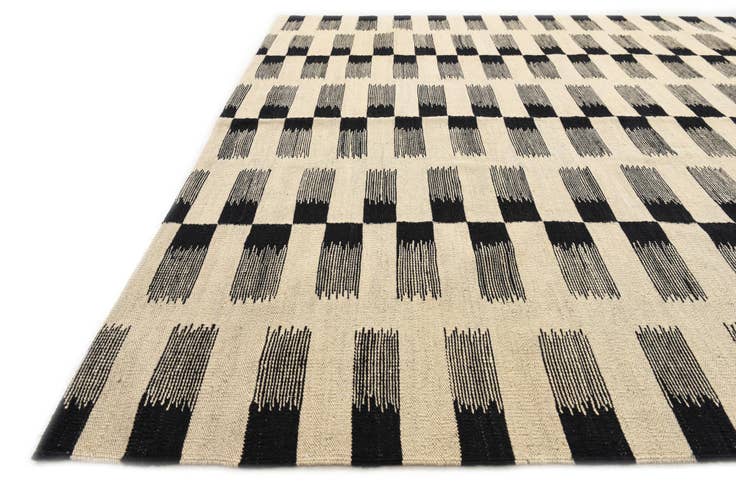 Detail image of 5' 8 x 7' 8 Hand Woven Kilim Modern Wool Rug