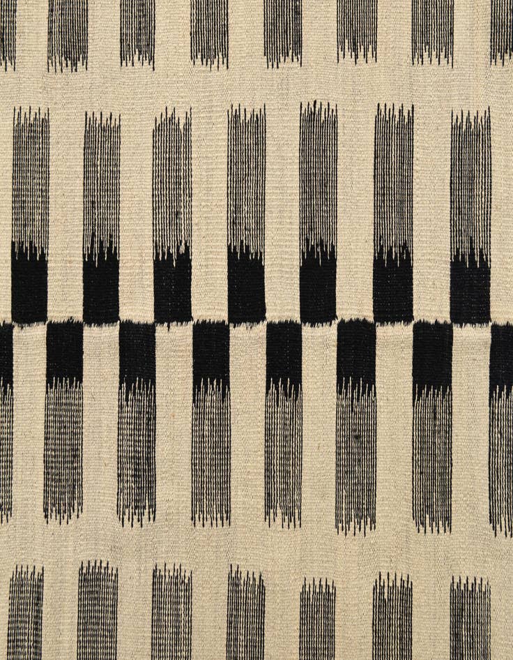 Detail image of 5' 8 x 7' 8  Hand Woven Kilim Modern Wool Rug