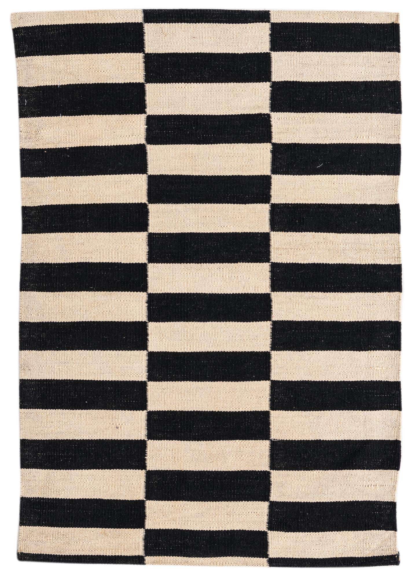 2' 7 x 3' 10 Hand Woven Kilim Modern Wool Rug
