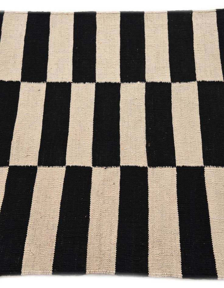 Detail image of 2' 8 x 3' 9  Hand Woven Kilim Modern Wool Rug