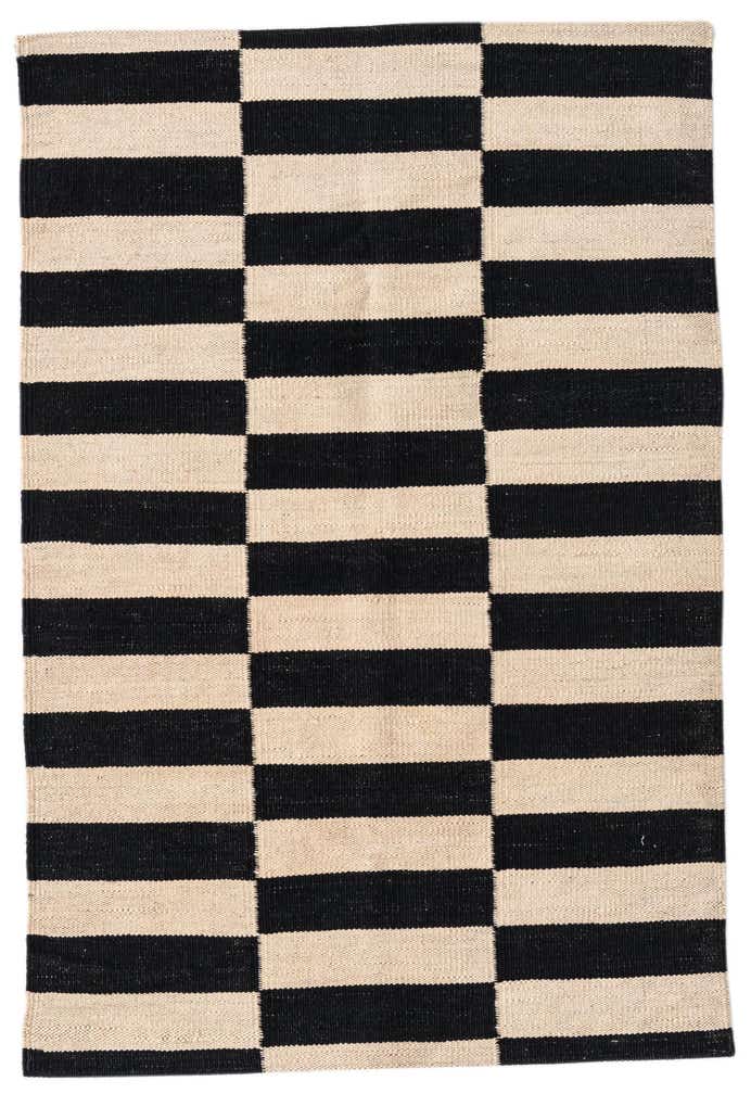 2' 6 x 3' 9 Hand Woven Kilim Modern Wool Rug