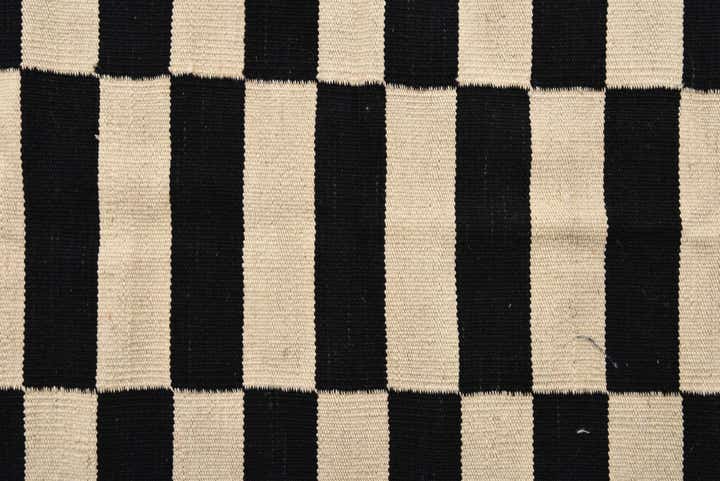 2' 6 x 3' 10 Hand Woven Kilim Modern Wool Rug