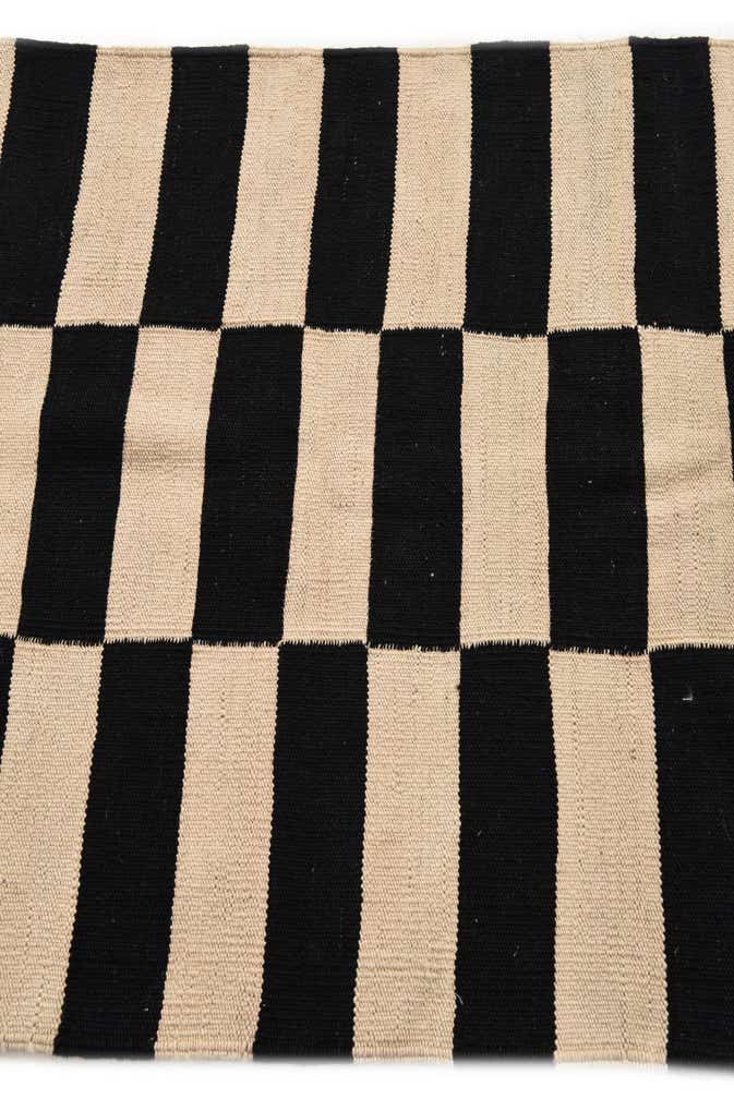 2' 8 x 3' 10 Hand Woven Kilim Modern Wool Rug