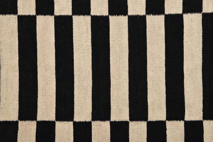 3' 7 x 4' 9 Hand Woven Kilim Modern Wool Rug