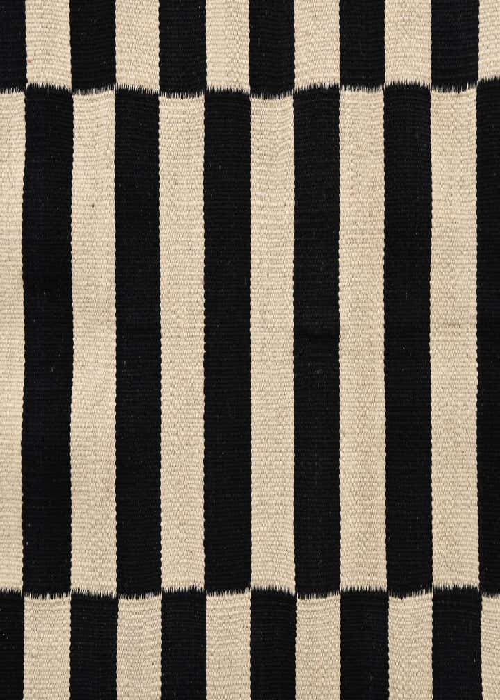 3' 4 x 4' 10 Hand Woven Kilim Modern Wool Rug