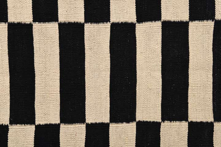 2' 9 x 3' 9 Hand Woven Kilim Modern Wool Rug