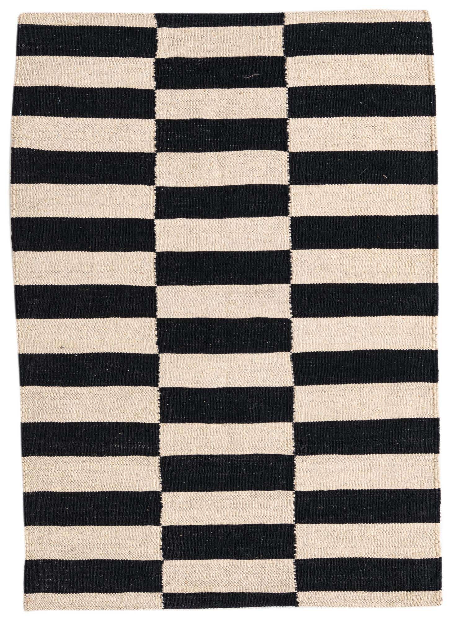 2' 9 x 3' 9 Hand Woven Kilim Modern Wool Rug
