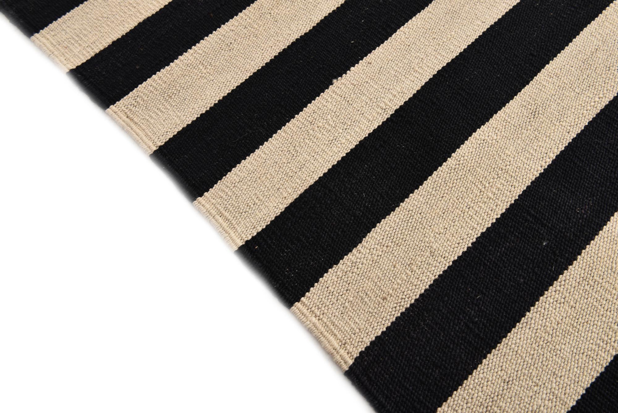 6' 8 x 9' 8 Hand Woven Kilim Modern Wool Rug