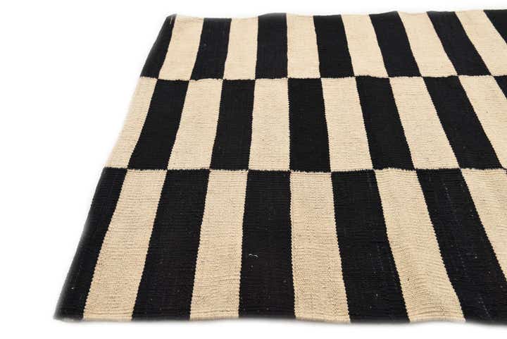2' 7 x 3' 9 Hand Woven Kilim Modern Wool Rug