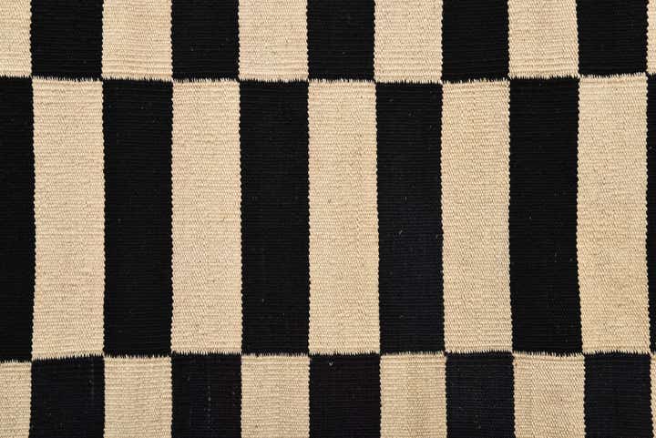 2' 7 x 3' 9 Hand Woven Kilim Modern Wool Rug