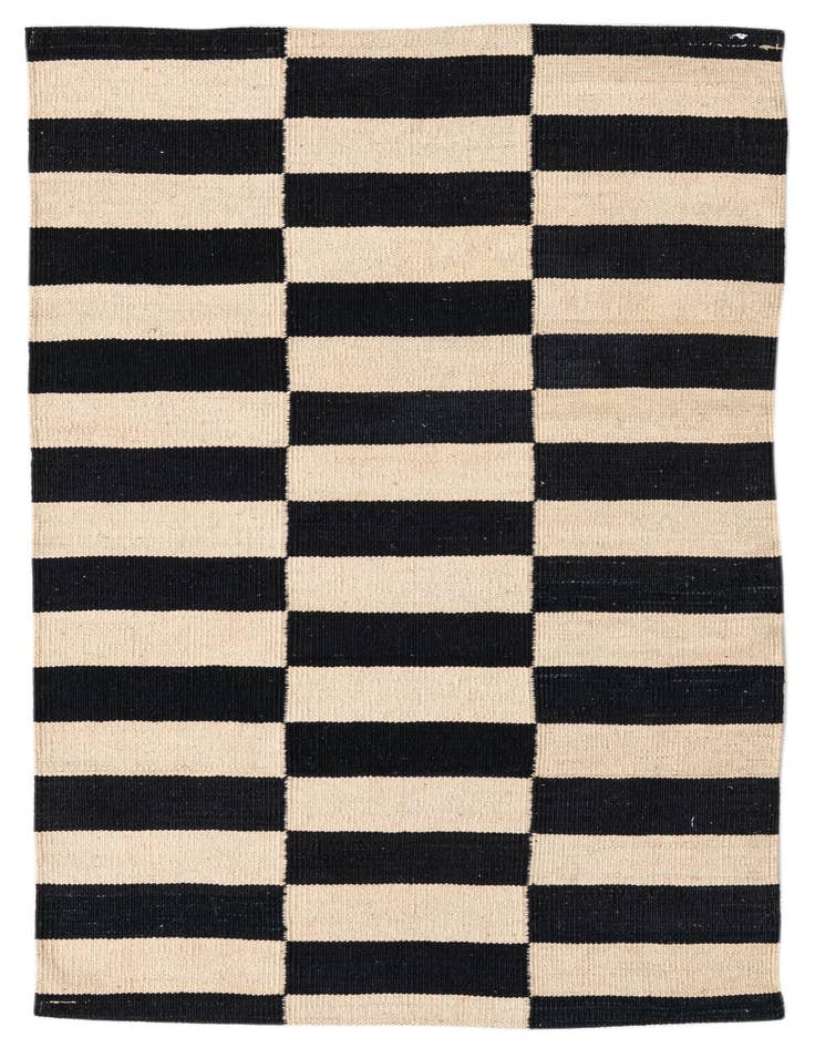 Detail image of 2' 7 x 3' 9 Hand Woven Kilim Modern Wool Rug
