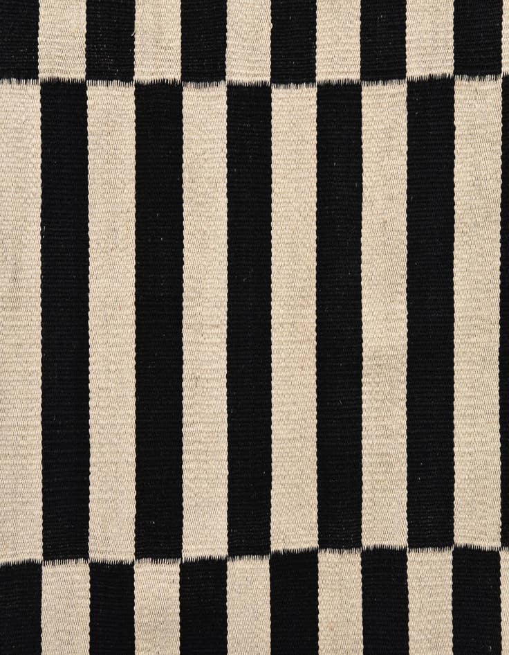 Detail image of 3' 4 x 4' 10  Hand Woven Kilim Modern Wool Rug