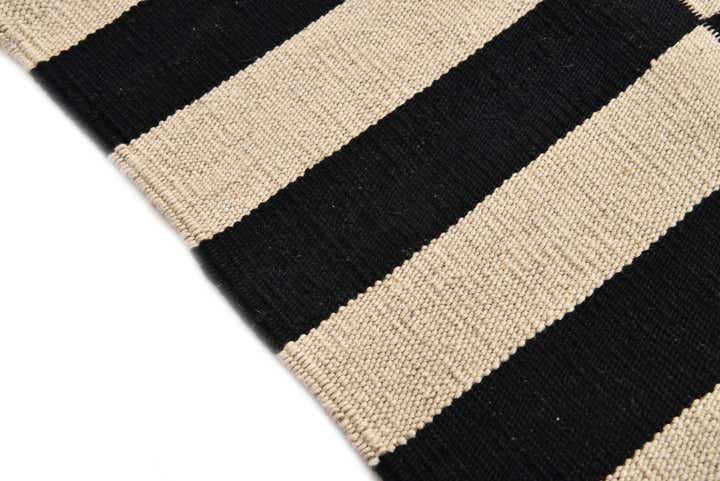 2' 8 x 3' 10 Hand Woven Kilim Modern Wool Rug