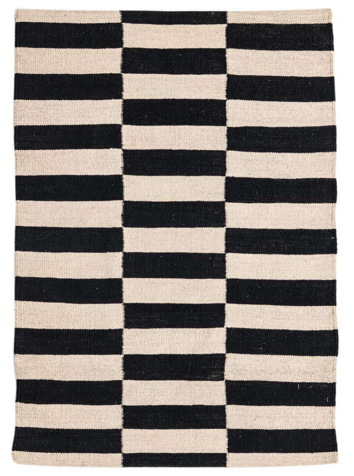 2' 8 x 3' 10 Hand Woven Kilim Modern Wool Rug