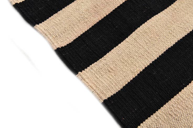 Detail image of 2' 8 x 3' 10 Hand Woven Kilim Modern Wool Rug