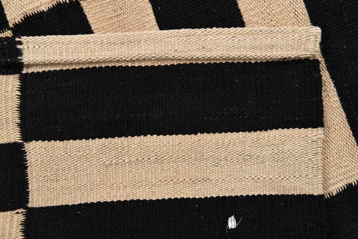 2' 8 x 3' 10 Hand Woven Kilim Modern Wool Rug