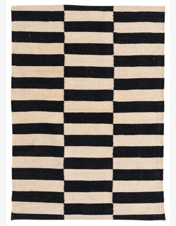 2' 9 x 3' 10 Hand Woven Kilim Modern Wool Rug