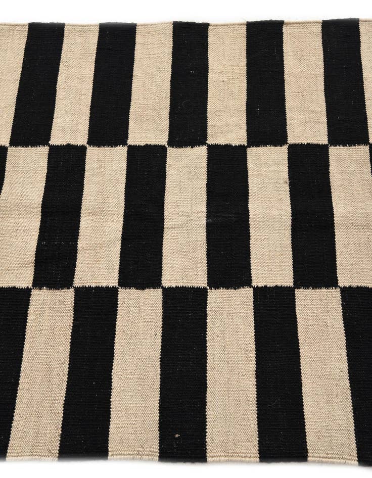 Detail image of 2' 8 x 3' 9  Hand Woven Kilim Modern Wool Rug