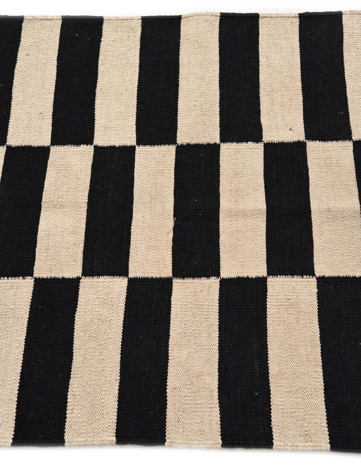 Detail image of 2' 8 x 3' 10  Hand Woven Kilim Modern Wool Rug