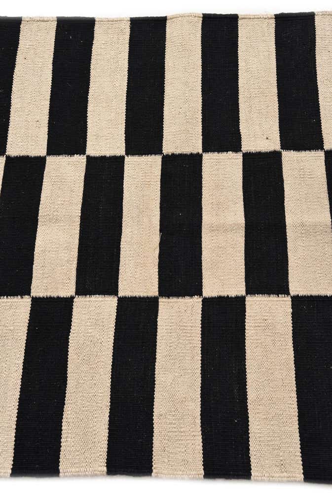 2' 8 x 3' 10 Hand Woven Kilim Modern Wool Rug