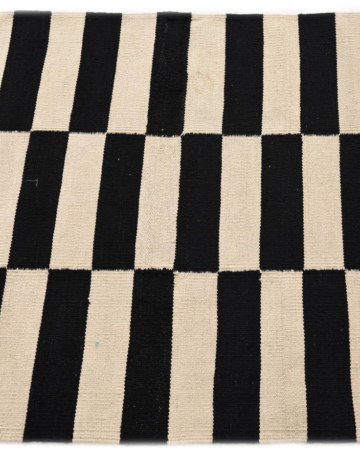 Detail image of 2' 8 x 3' 9 Hand Woven Kilim Modern Wool Rug