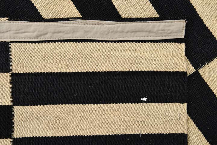 3' 5 x 4' 10 Hand Woven Kilim Modern Wool Rug