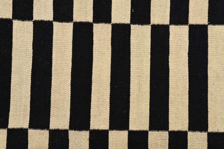 3' 5 x 4' 8 Hand Woven Kilim Modern Wool Rug
