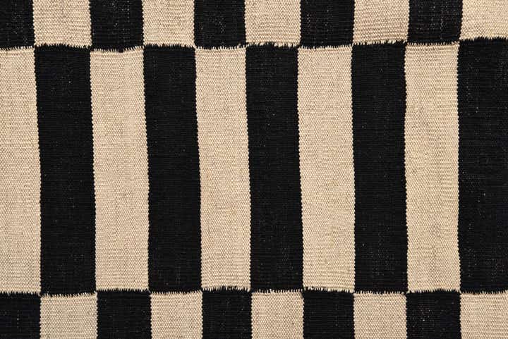 2' 9 x 3' 9 Hand Woven Kilim Modern Wool Rug