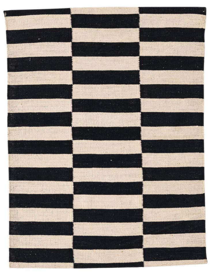 Detail image of 2' 6 x 3' 9 Hand Woven Kilim Modern Wool Rug