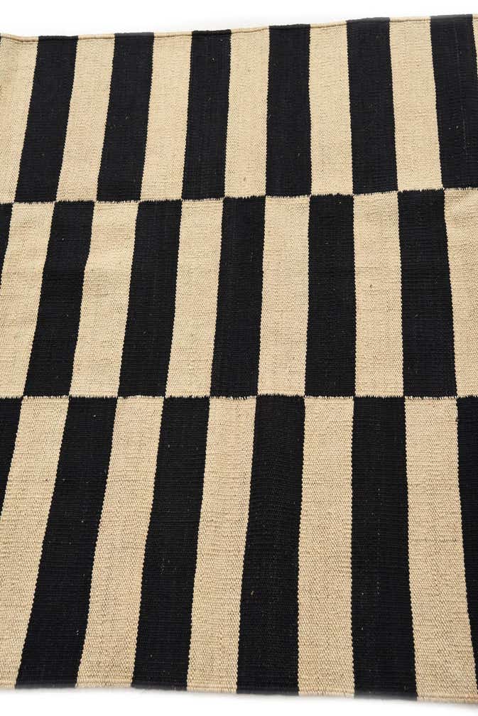 3' 2 x 4' 9 Hand Woven Kilim Modern Wool Rug