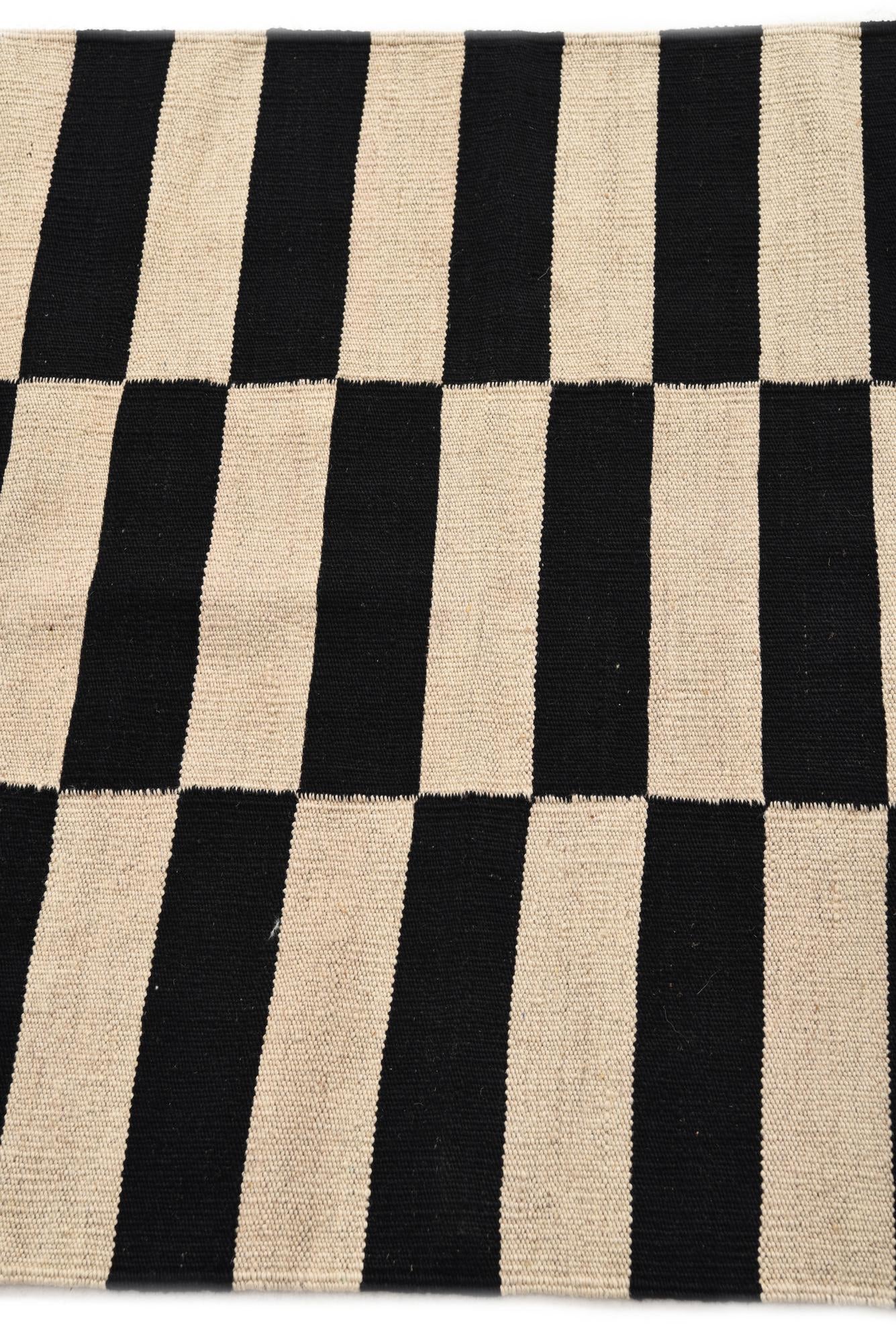 80cm x 115cm Tejido a mano Kilim Modern Alfombra Lana