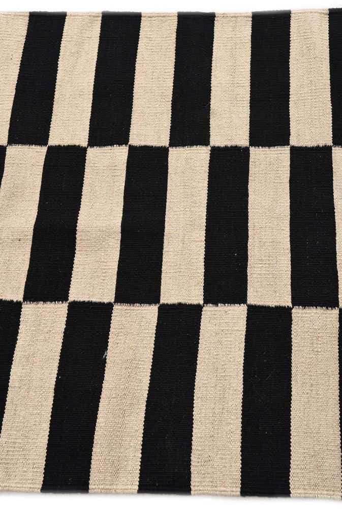 2' 8 x 3' 10 Hand Woven Kilim Modern Wool Rug