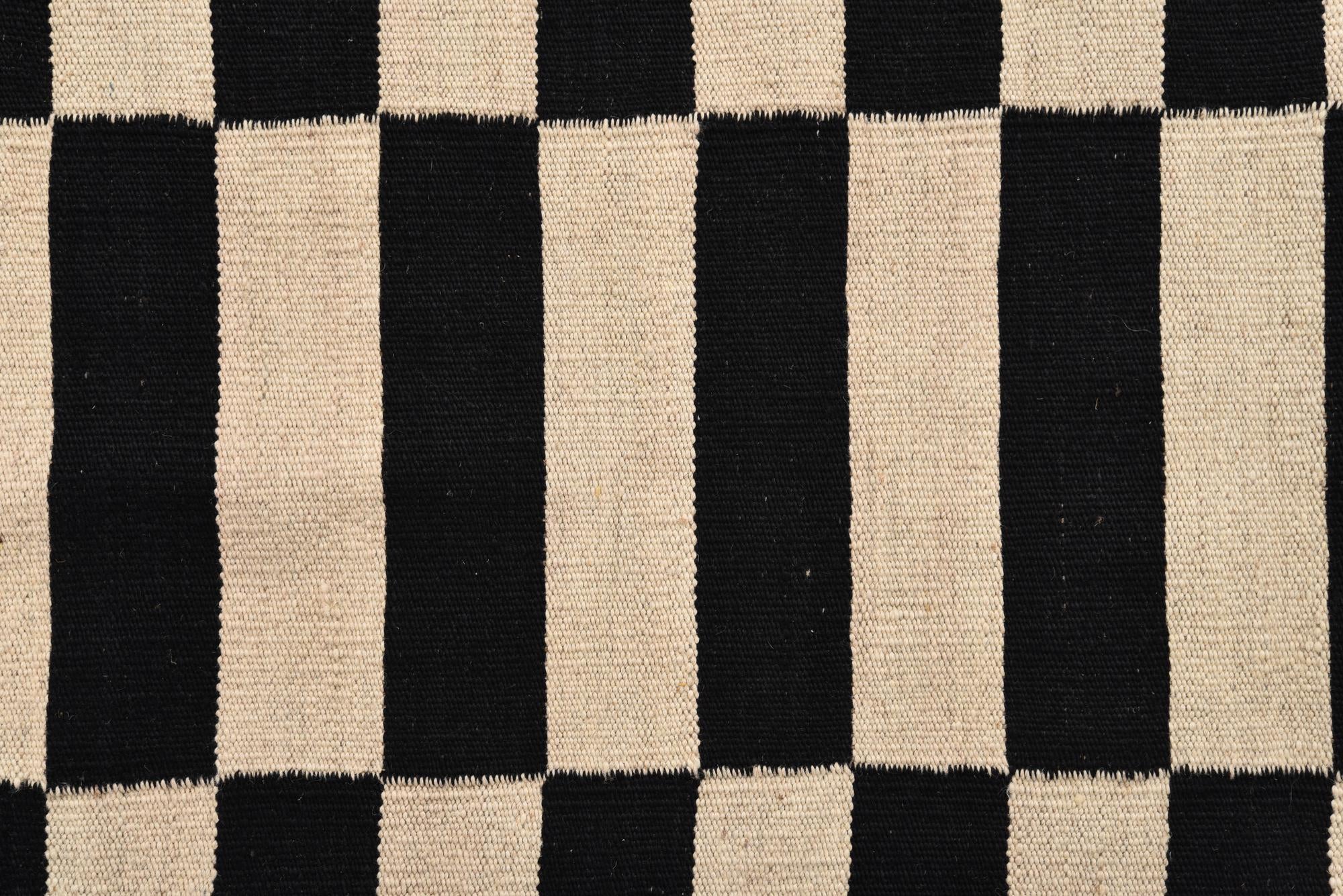 80cm x 115cm Tejido a mano Kilim Modern Alfombra Lana