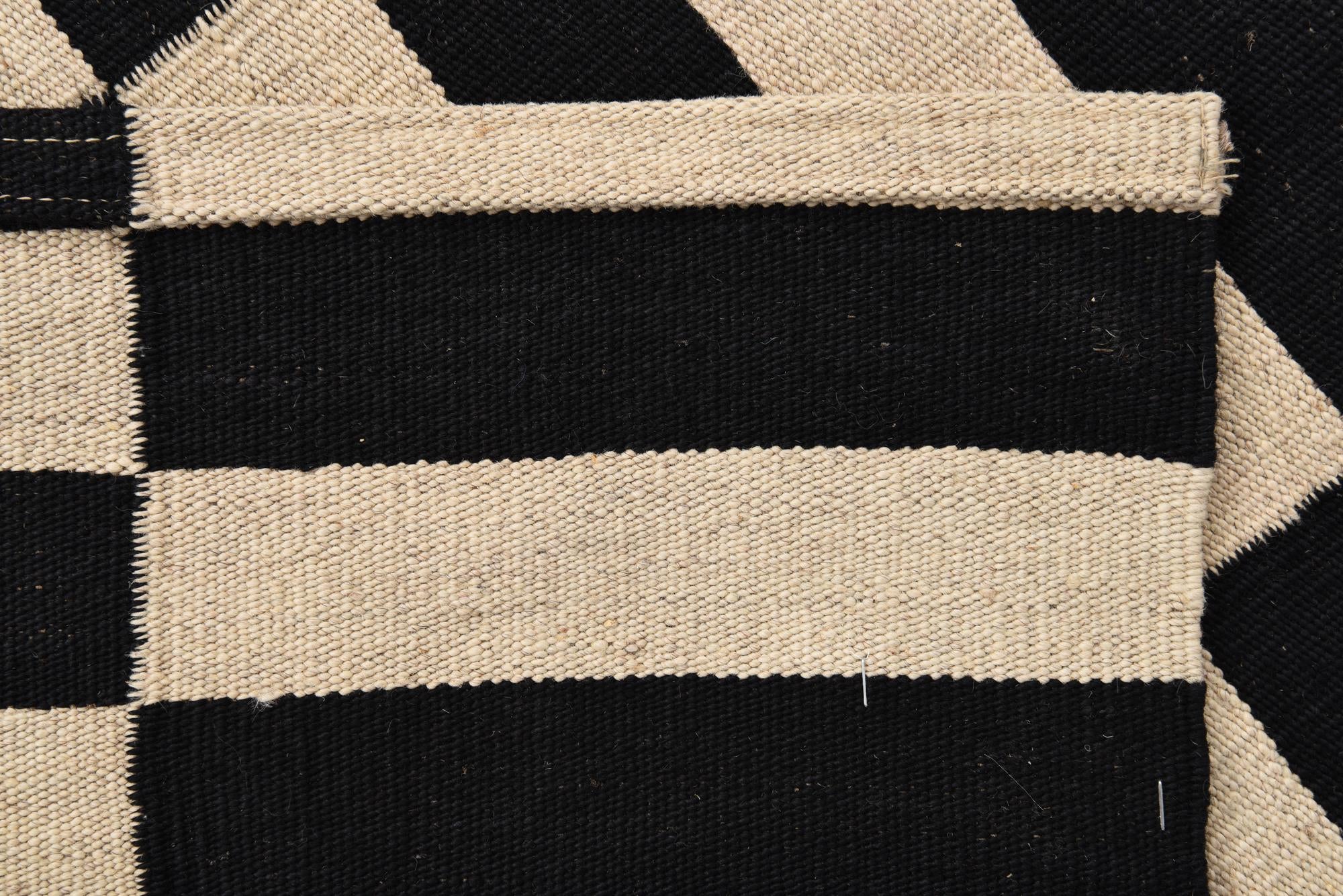 80cm x 115cm Tejido a mano Kilim Modern Alfombra Lana