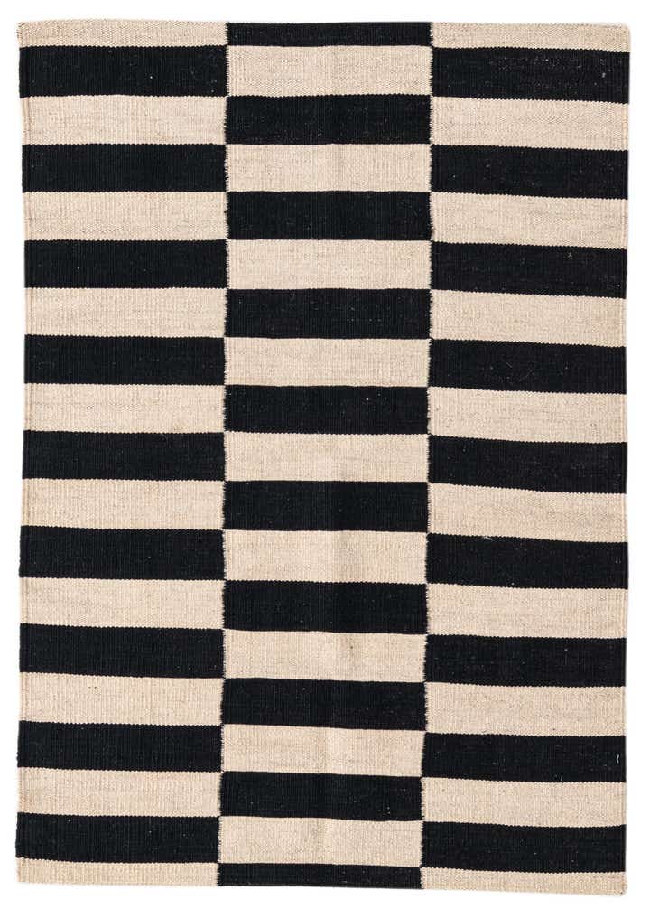 2' 8 x 3' 10 Hand Woven Kilim Modern Wool Rug