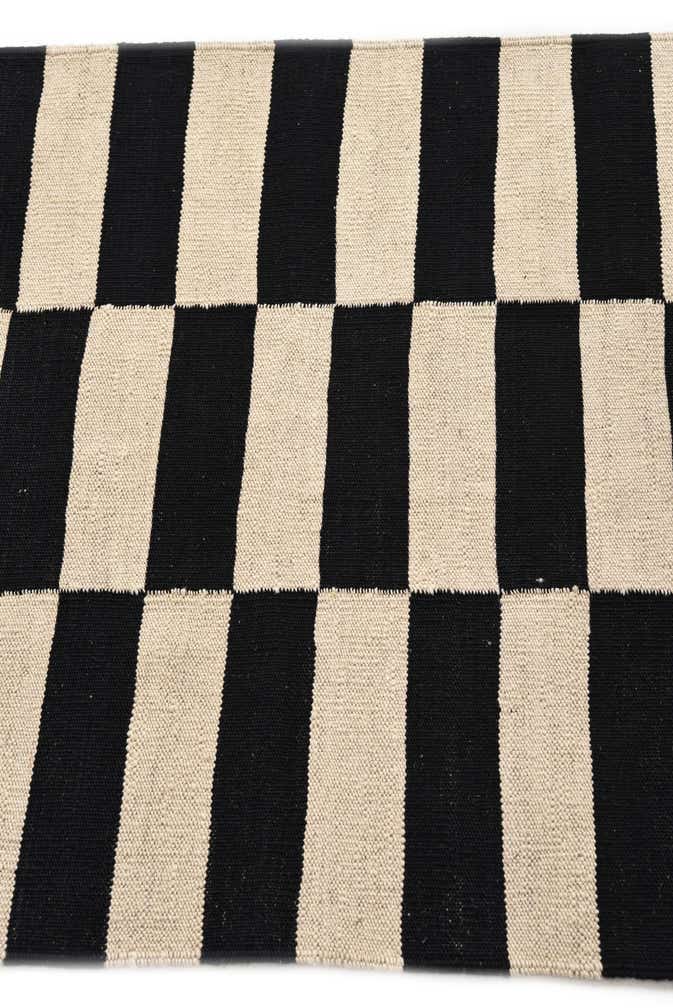 2' 8 x 3' 10 Hand Woven Kilim Modern Wool Rug