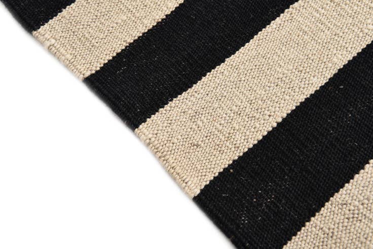 Detail image of 2' 8 x 3' 10 Hand Woven Kilim Modern Wool Rug