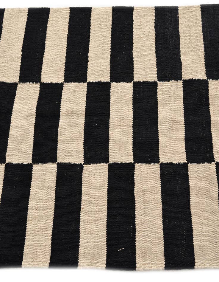 Detail image of 2' 8 x 3' 9  Hand Woven Kilim Modern Wool Rug