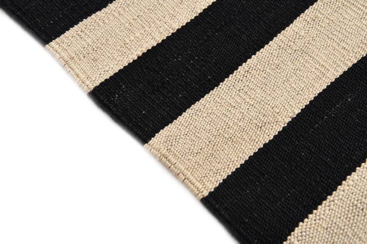 Detail image of 2' 8 x 3' 10 Hand Woven Kilim Modern Wool Rug
