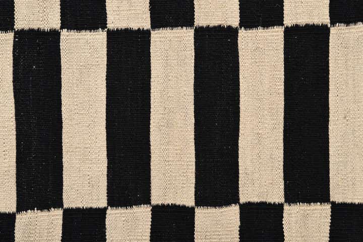 2' 8 x 3' 10 Hand Woven Kilim Modern Wool Rug