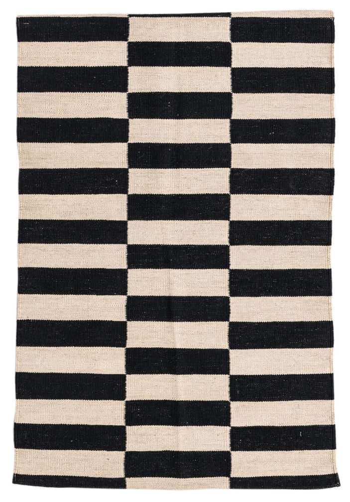 2' 7 x 3' 10 Hand Woven Kilim Modern Wool Rug