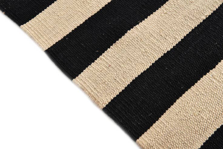 Detail image of 2' 7 x 3' 9 Hand Woven Kilim Modern Wool Rug
