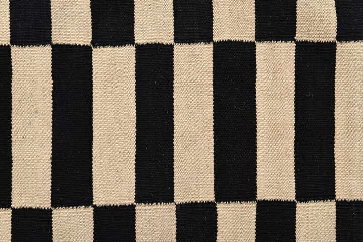 2' 7 x 3' 9 Hand Woven Kilim Modern Wool Rug